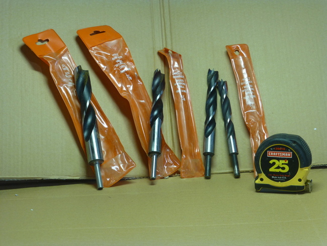 large wood drills